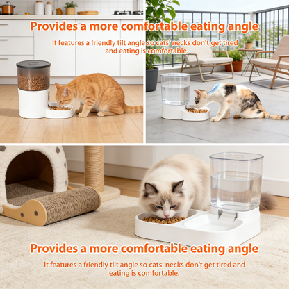 3L Automatic Feeder with Desiccant, Dual Power & Programmable Portions